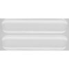 Palette Decor White 1231 -دکور سرامیک پالت سفید 11.5x24 - کاشی مرجان Marjan Tile - Image 2