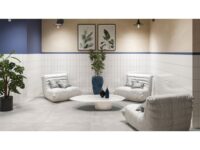 Palette White 1221 - سرامیک پالت سفید 11.5x24 - کاشی مرجان Marjan Tile